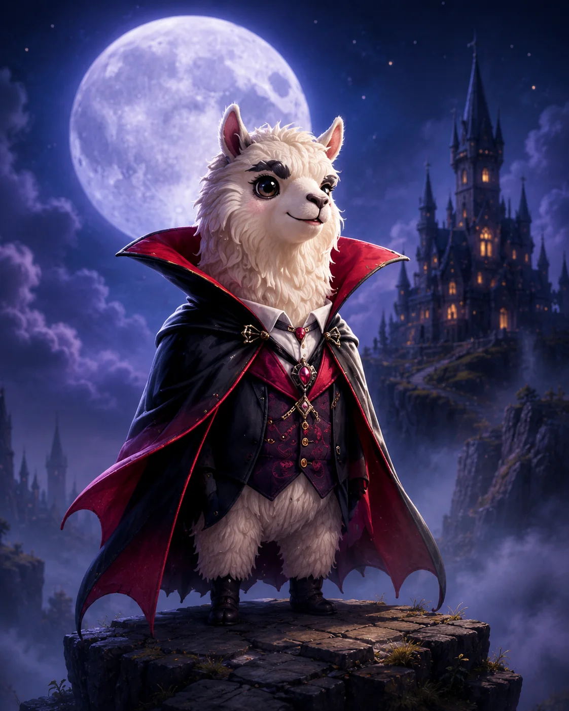 Alpacula character art