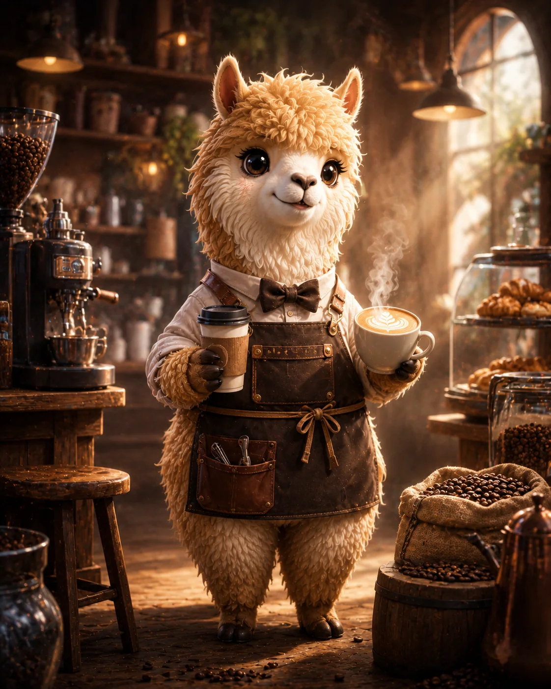 Cappacino character art