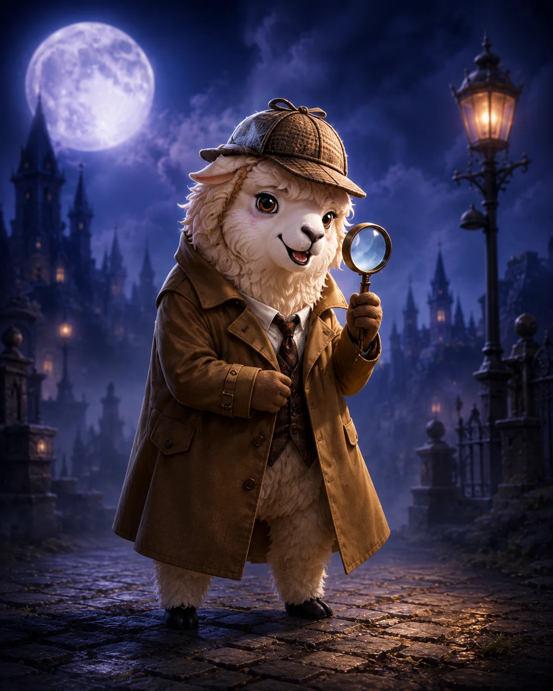 Detectipaca character art