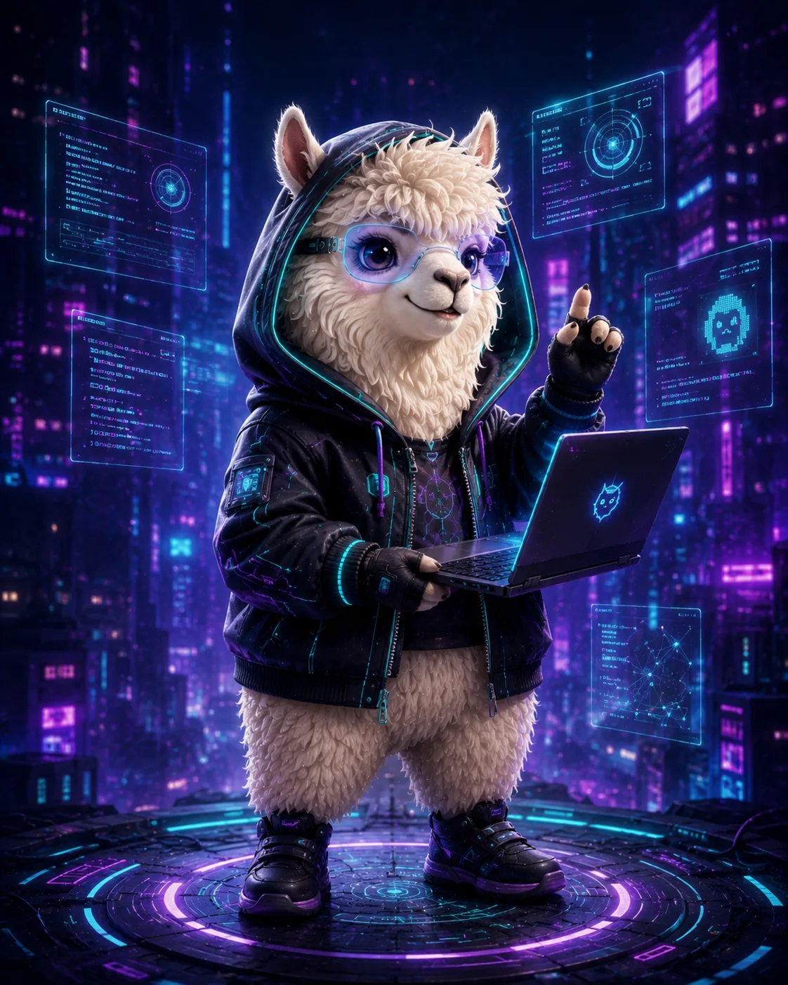 Hackapaca character art
