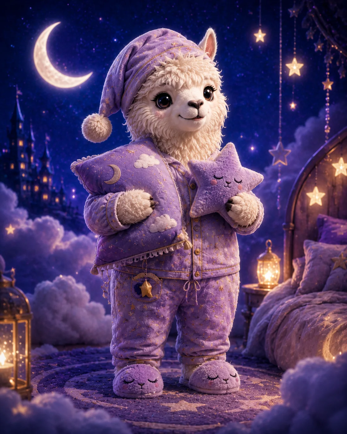 Sleepypaca character art