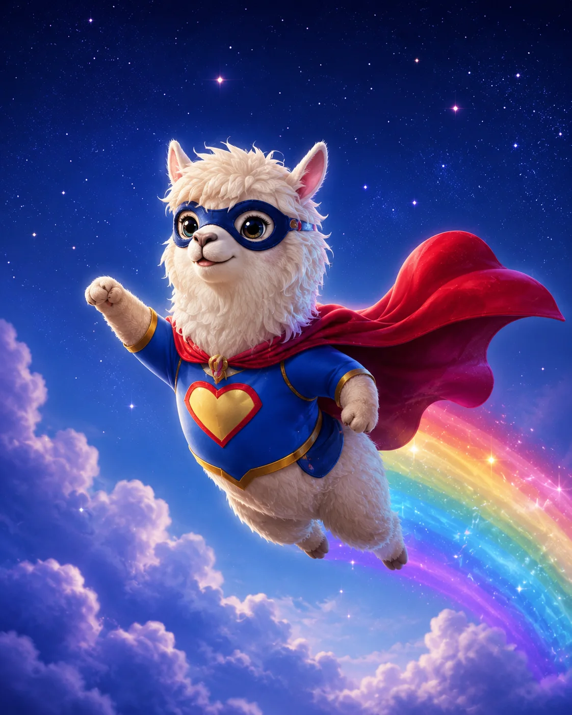 Superpaca character art